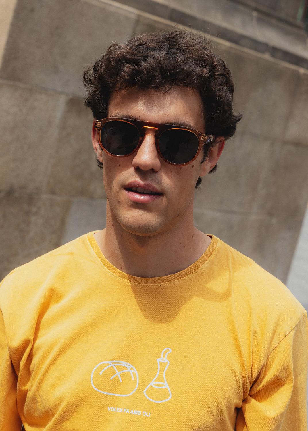 Camiseta amarilla - Volem pa amb oli