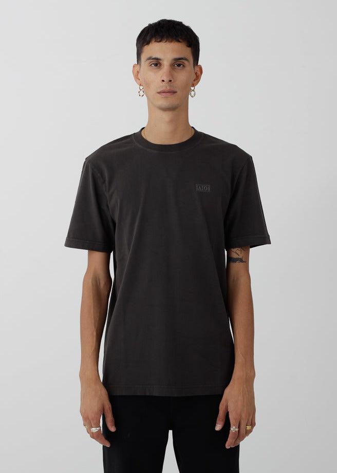 Camiseta bordado negra