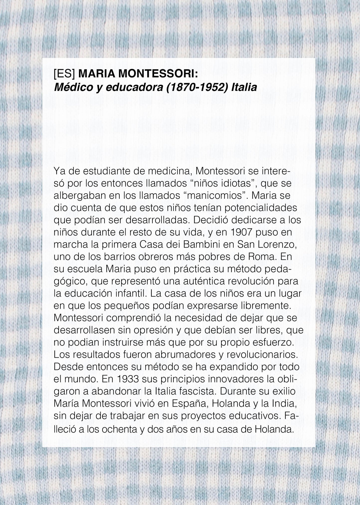 Montessori