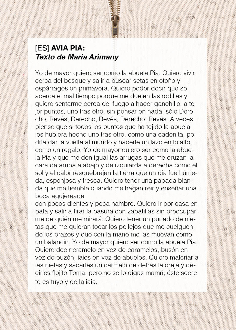 Jersey blanco - Àvia Pia