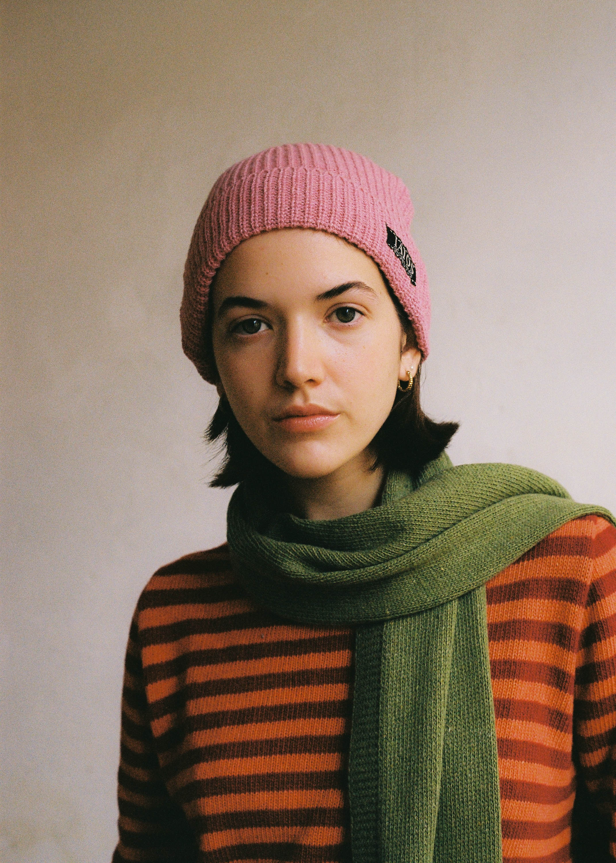 Pistachio green scarf