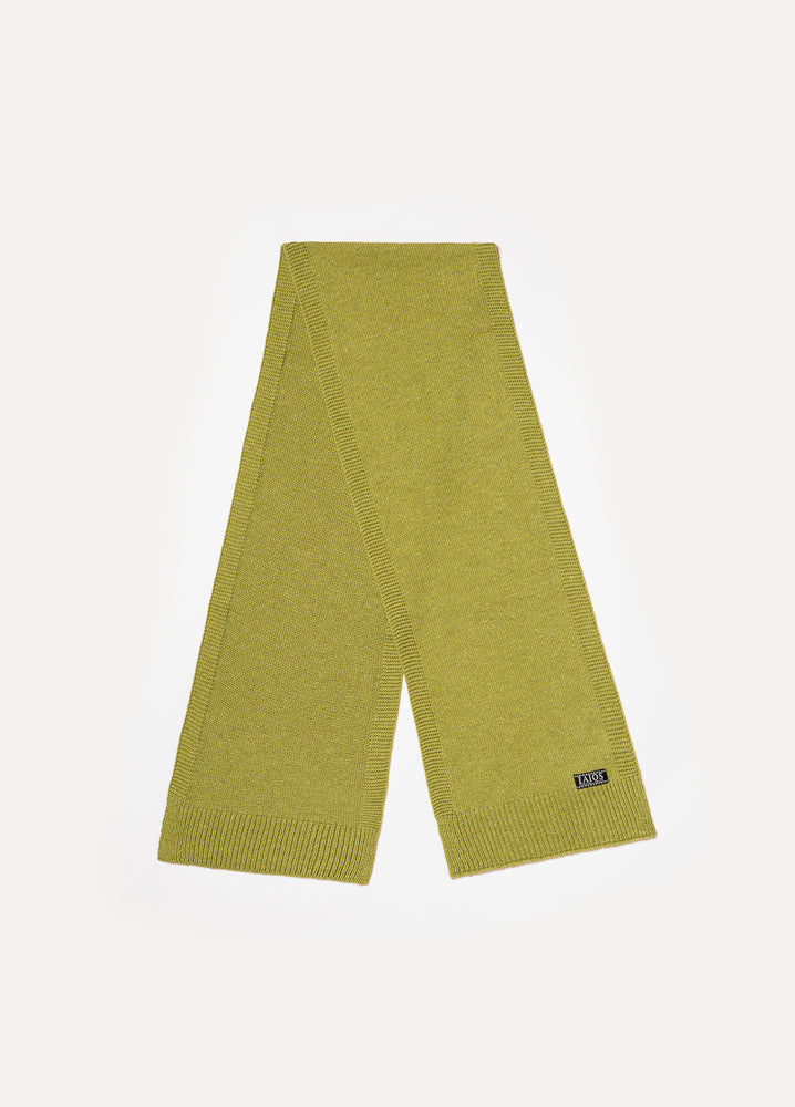 Pistachio green scarf