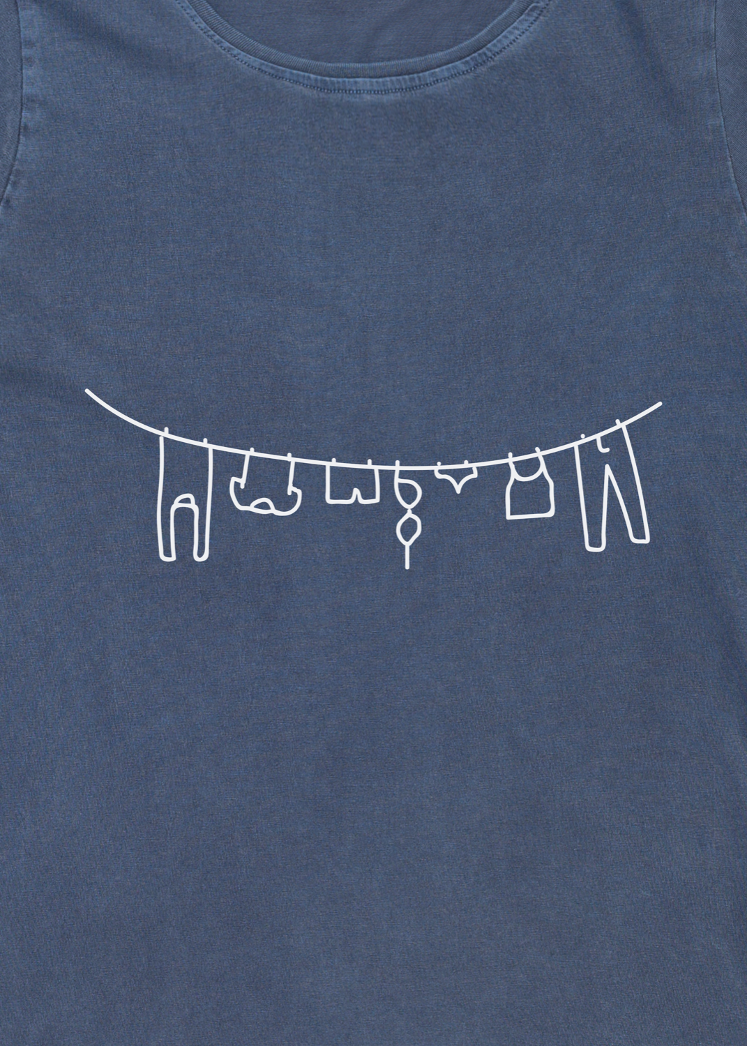 Camiseta - Roba estesa