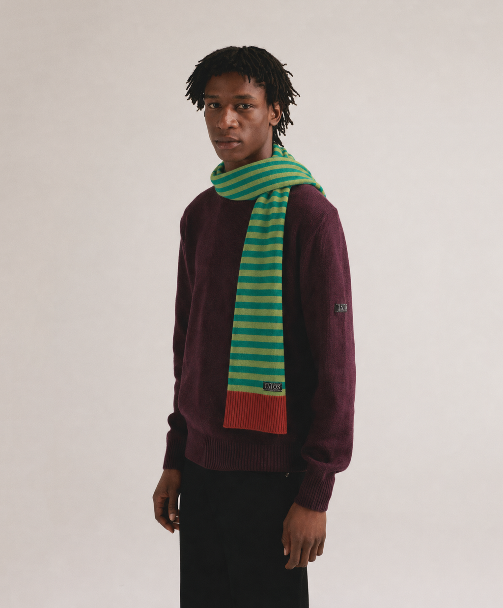 black scarf