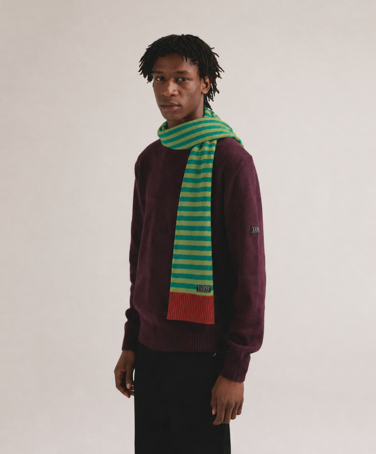 black scarf