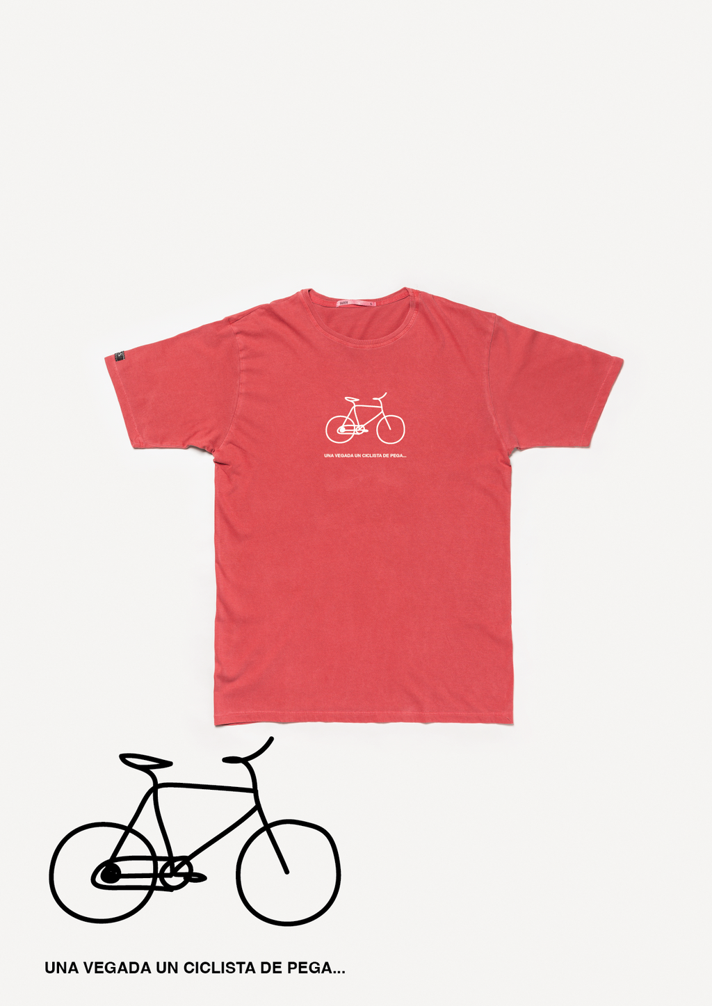 Ciclista de pega