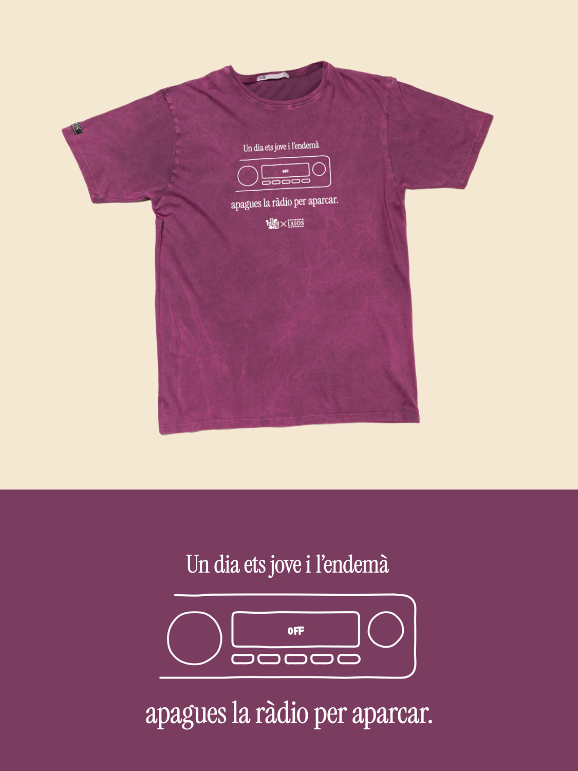 Apagues la ràdio per aparcar.