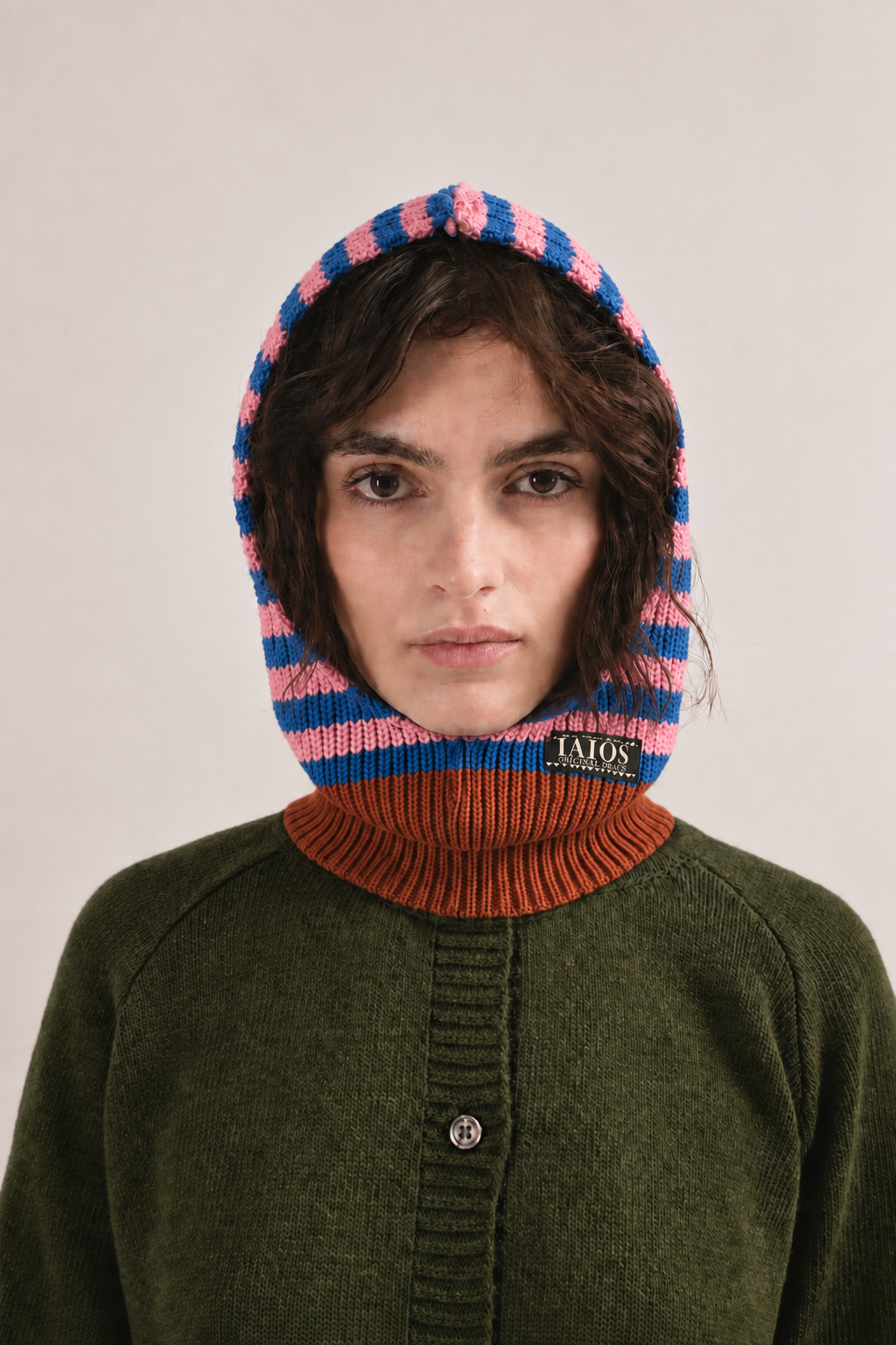 Balaclava de rayas