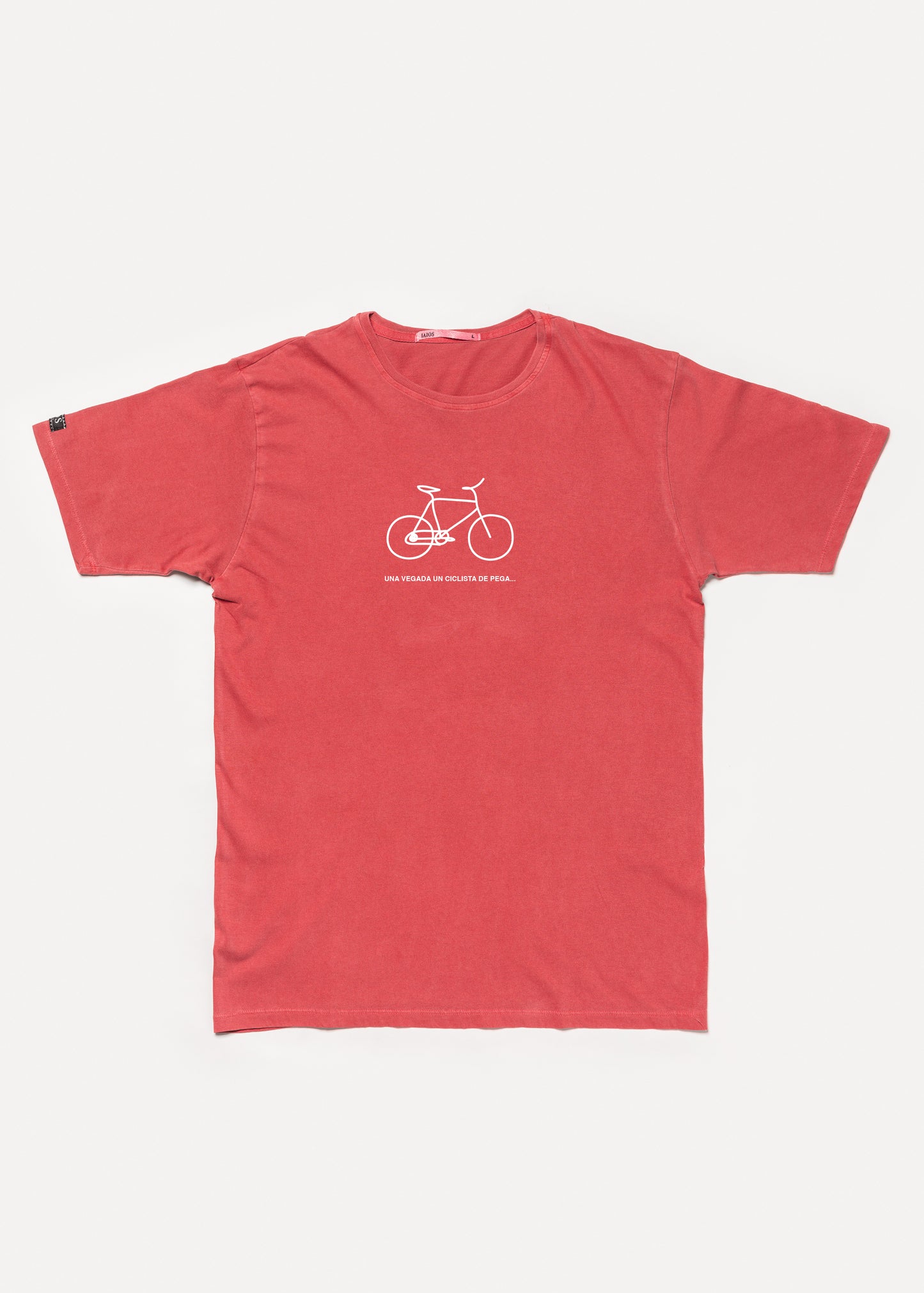 Samarreta vermella - Ciclista de pega