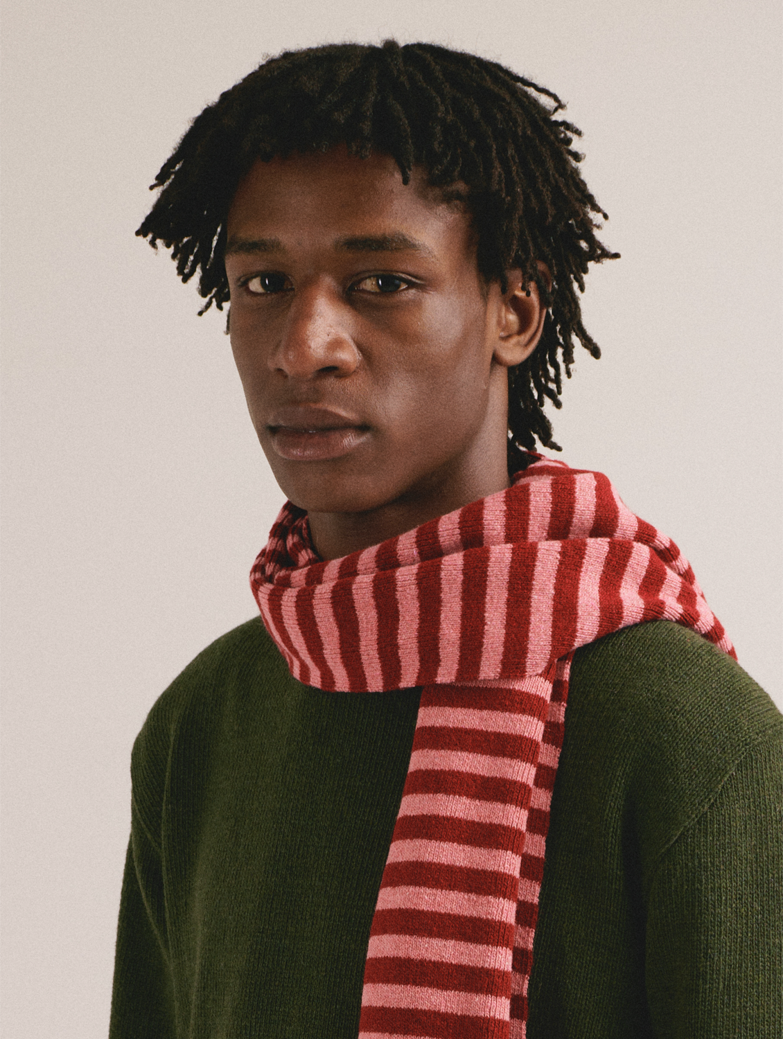 black scarf