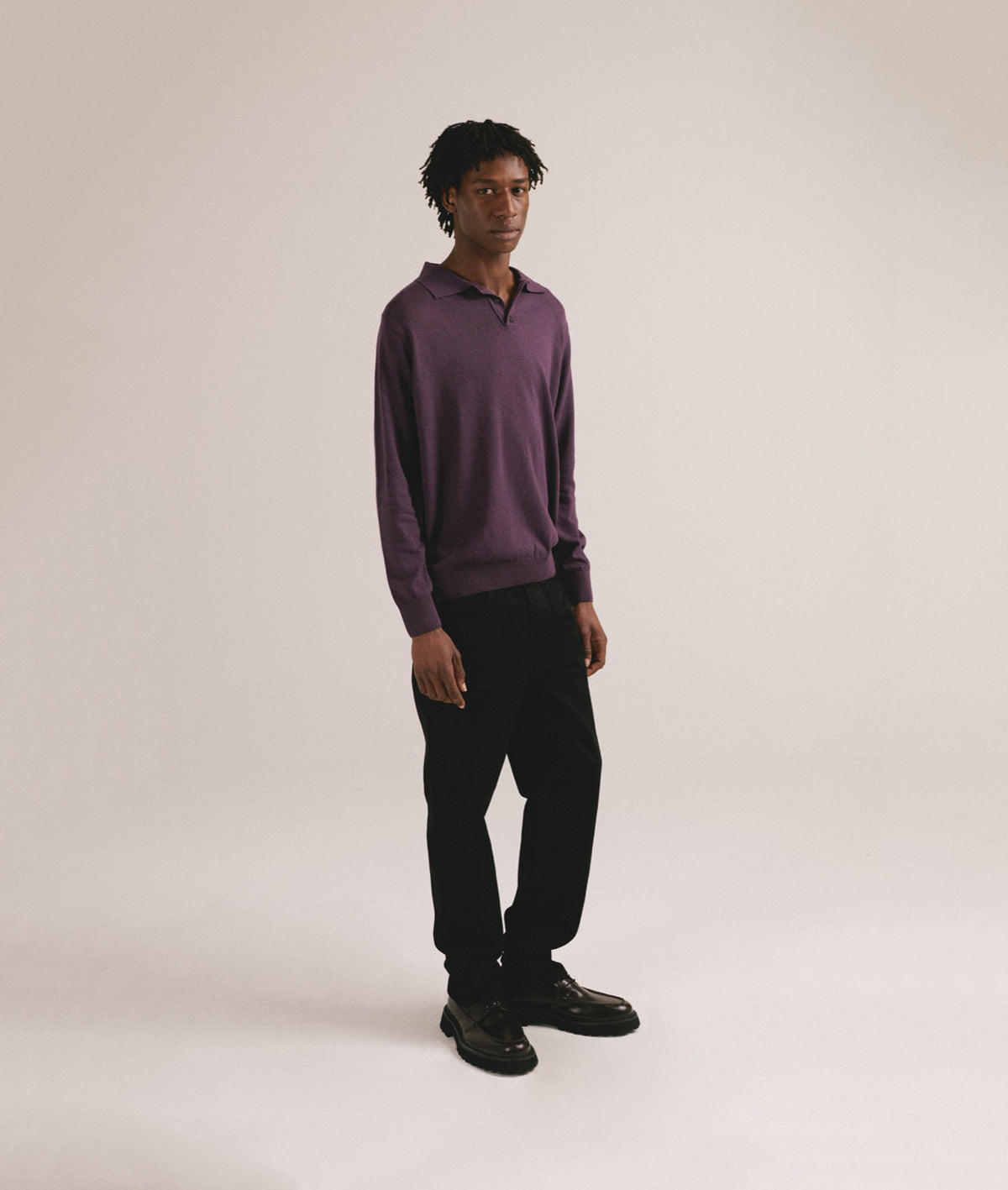 Polo granate algodón - Camberley