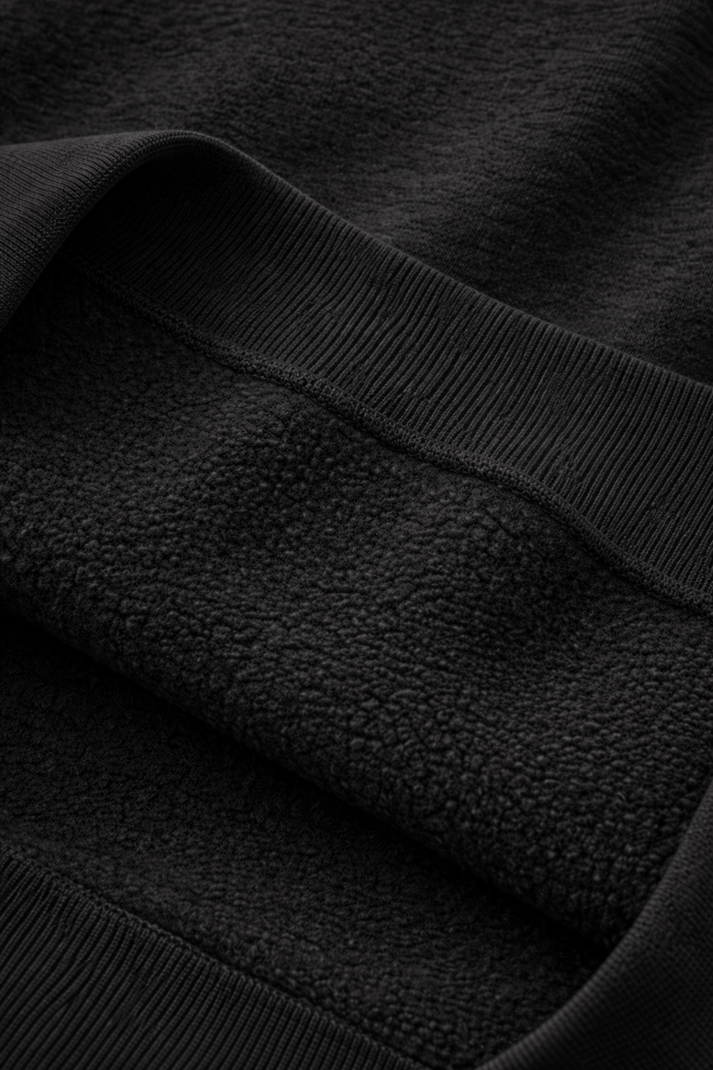Sudadera con cremallera negro