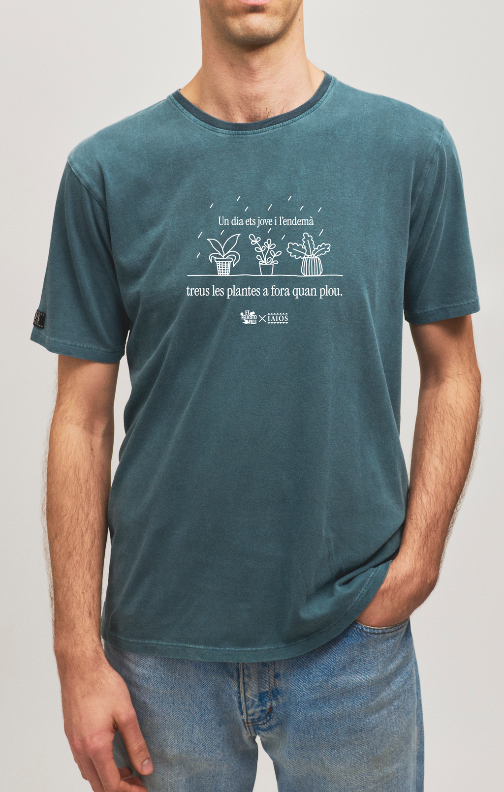 Treus les plantes fora quan plou.