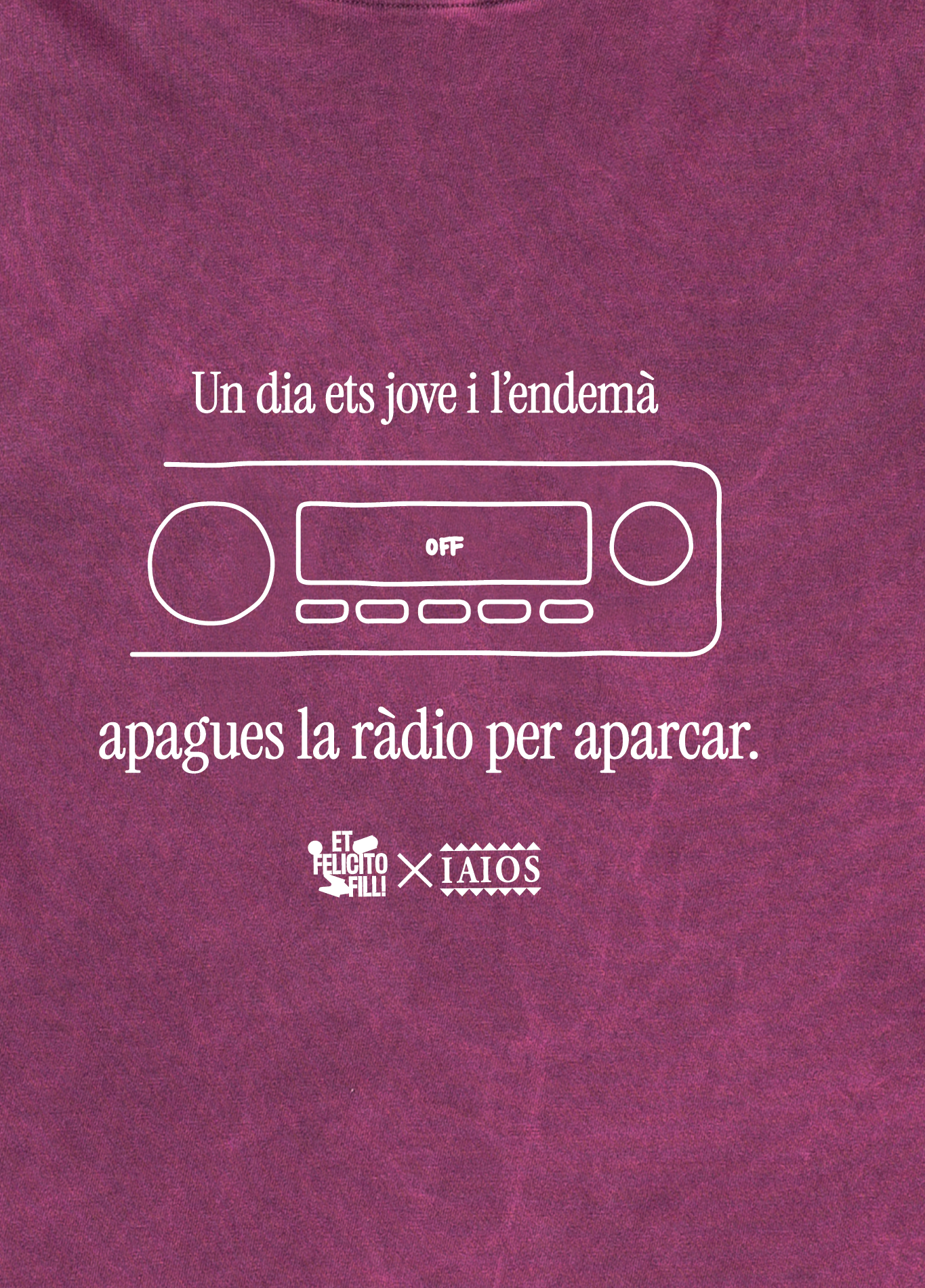 Apagues la ràdio per aparcar.