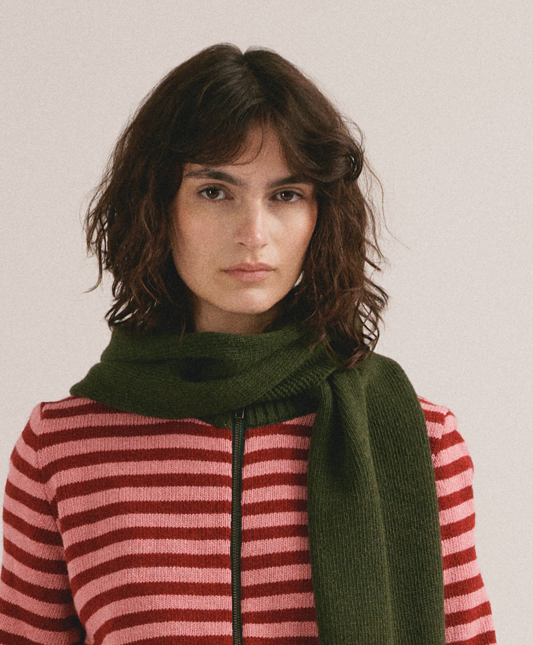 Cardigan cremallera mujer - La abuela de los colores