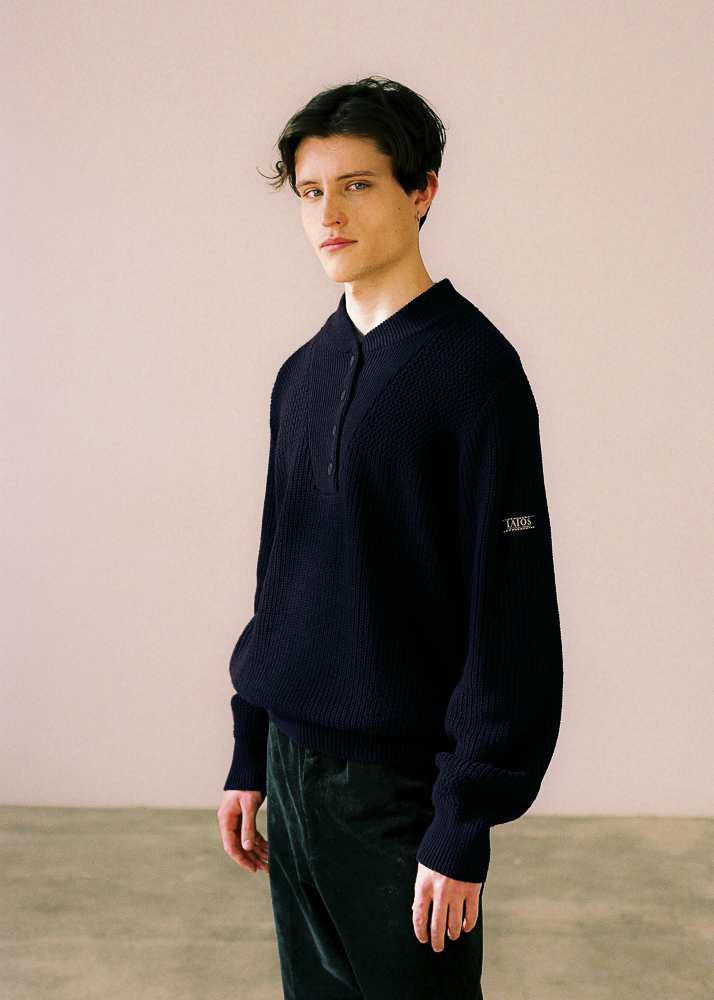 Jersey oversize con botones - Batllori