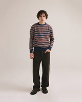 Blauer Streifenpullover - Txatxi Ami