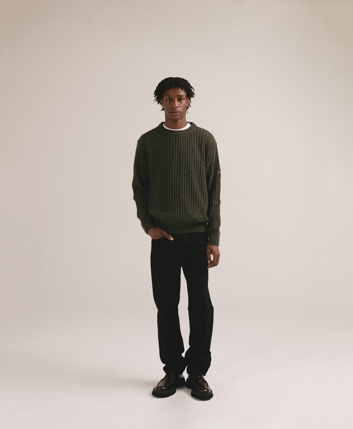 Dropped-stitch sweater - Grandma Moses