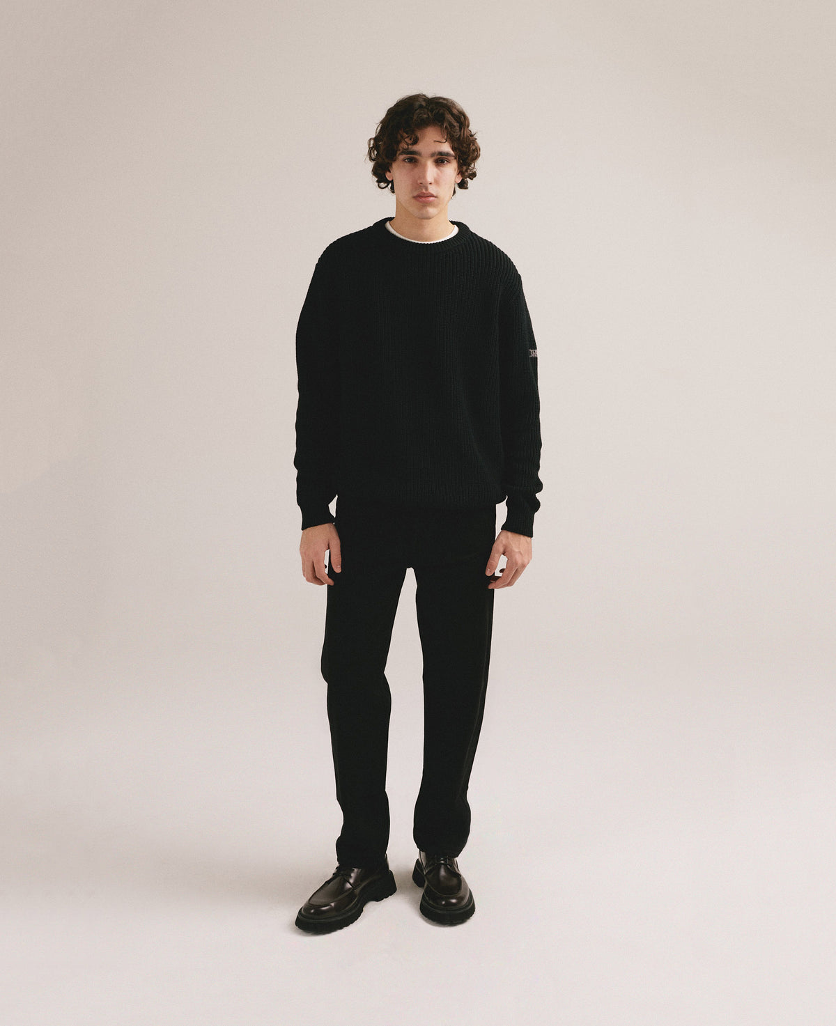 Dessuadora cotó negre - Pep