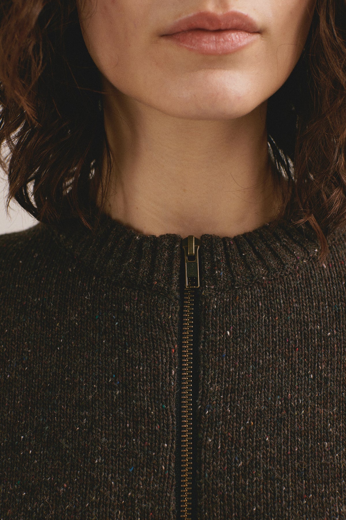 Cardigan cremallera mujer - Lola