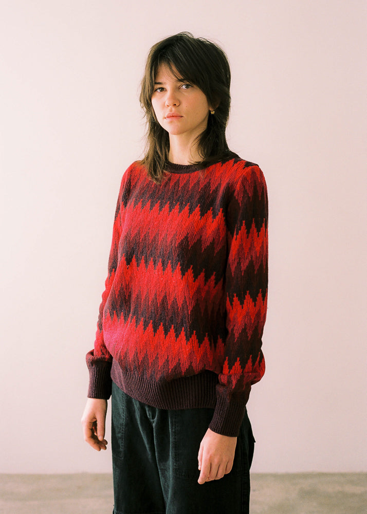 Suéter de Lana Tejida Cuello en V para Mujer - Suéteres y Sudaderas para  Mujer - Novedades 2024