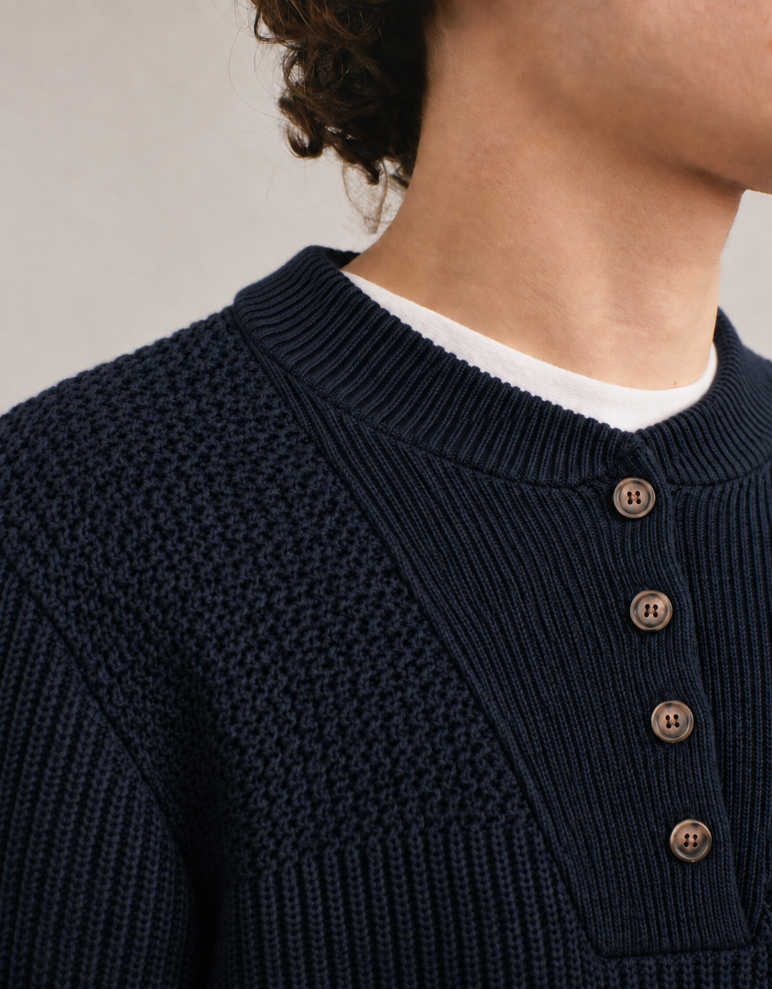 Jersei oversize amb botons - Batllori
