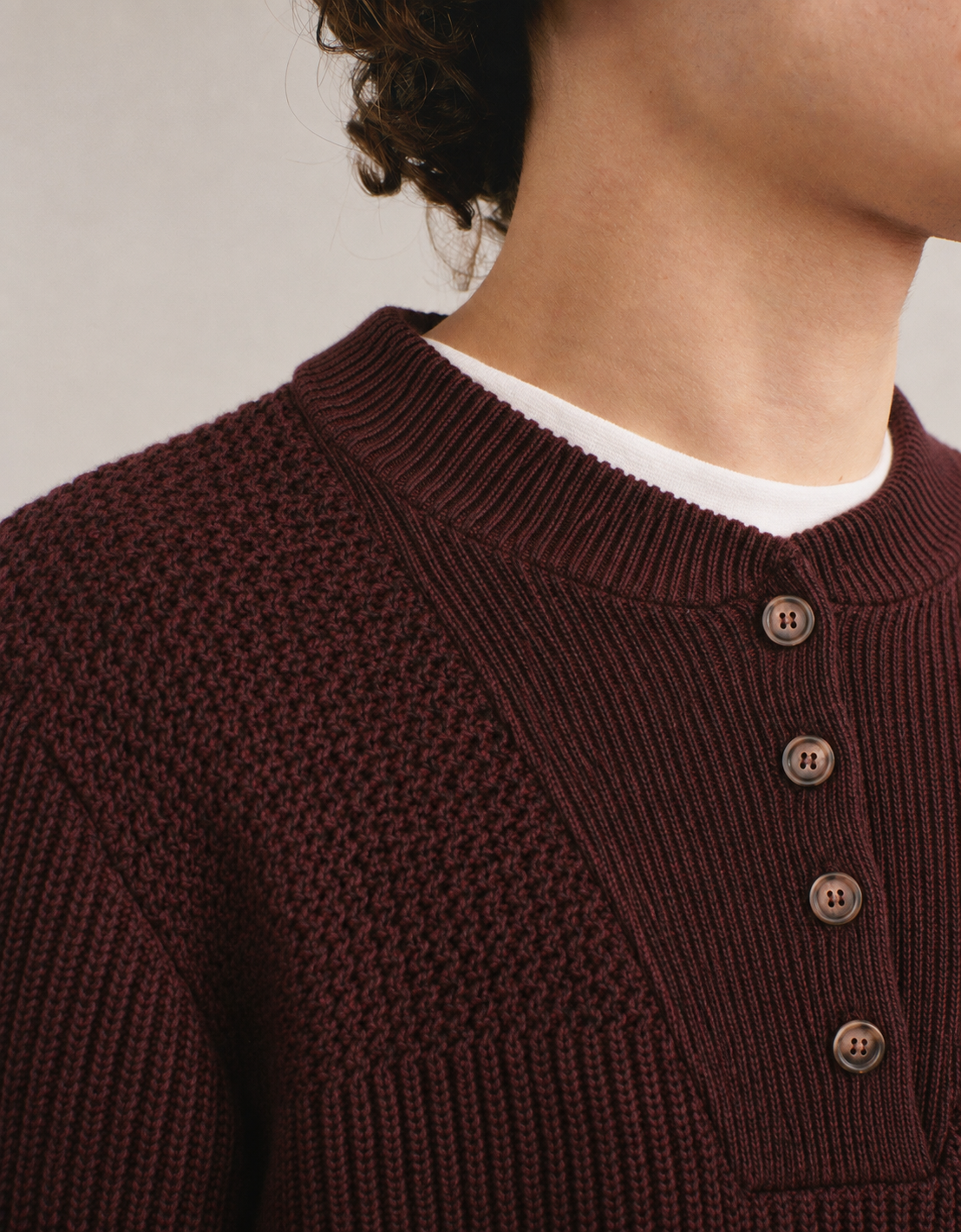 Jersei oversize amb botons - Batllori