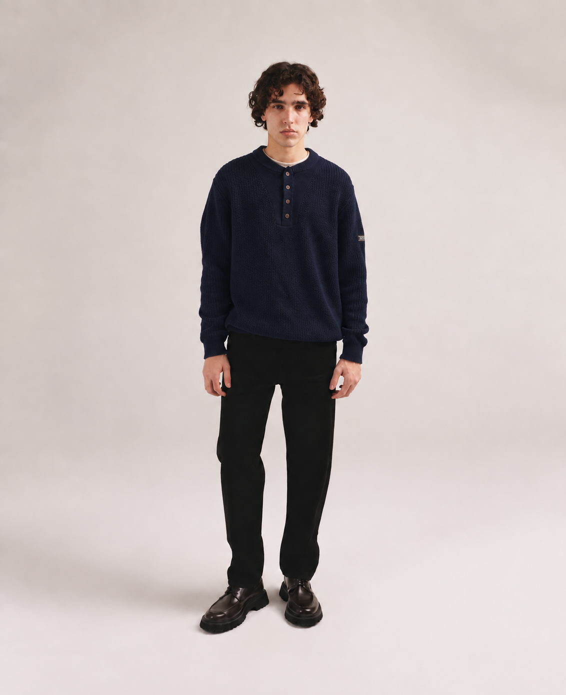 Jersei oversize amb botons - Batllori