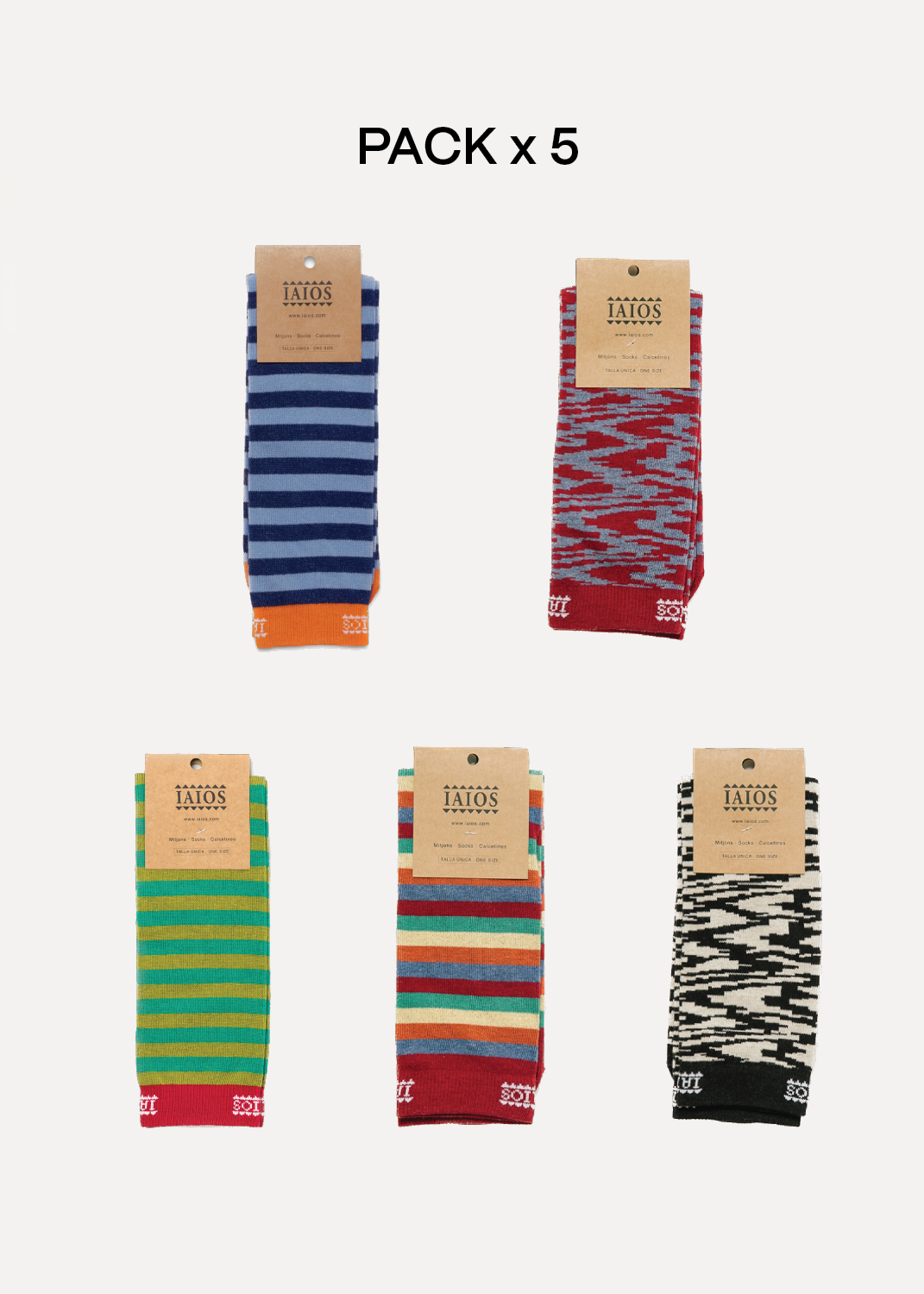 Pack x 5 calcetines