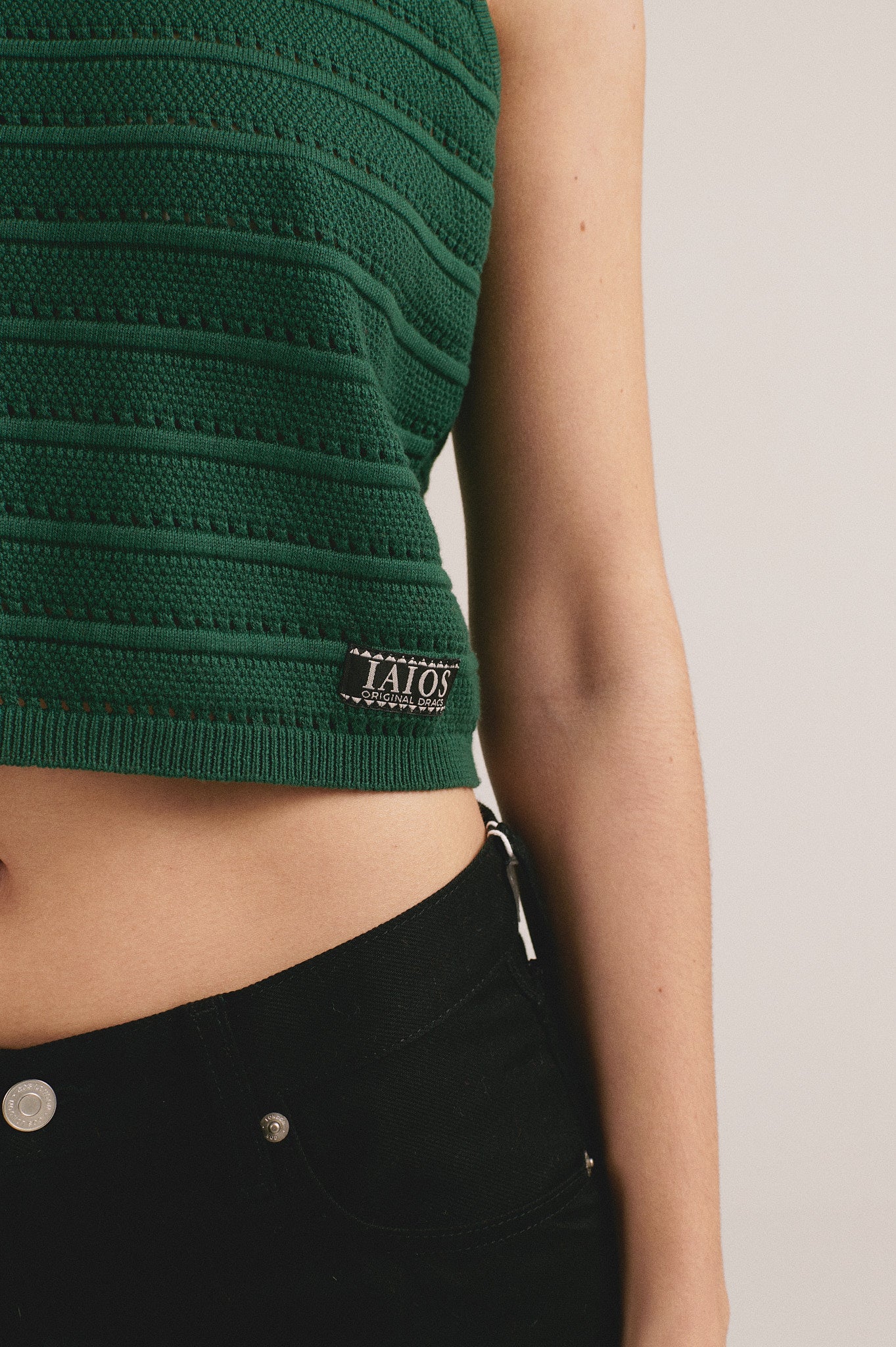 Camiseta punto - verde