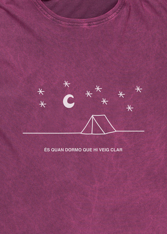 Purple T-shirt - Quan dormo