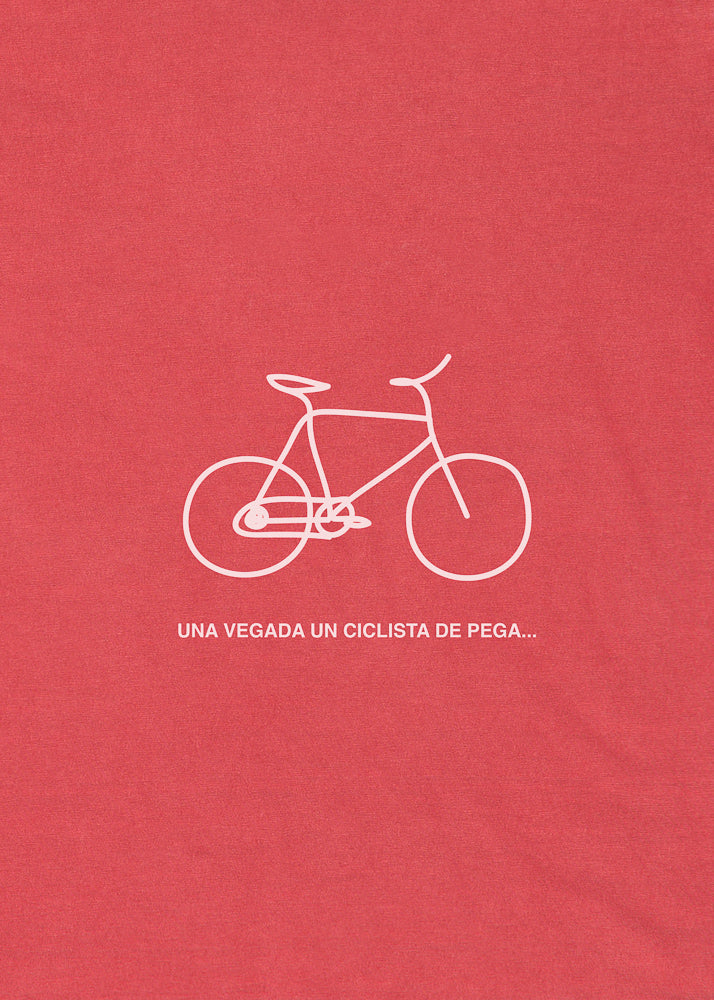Tirantes roja - Ciclista de pega