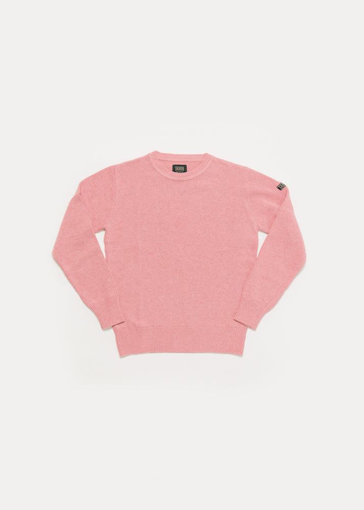 Jersey de hombre o unisex color rosa. El jersey es liso.