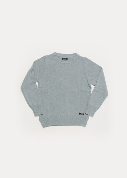 Women's or unisex light blue sweater. The plain sweater is one of the best sellers because of its simplicity.
